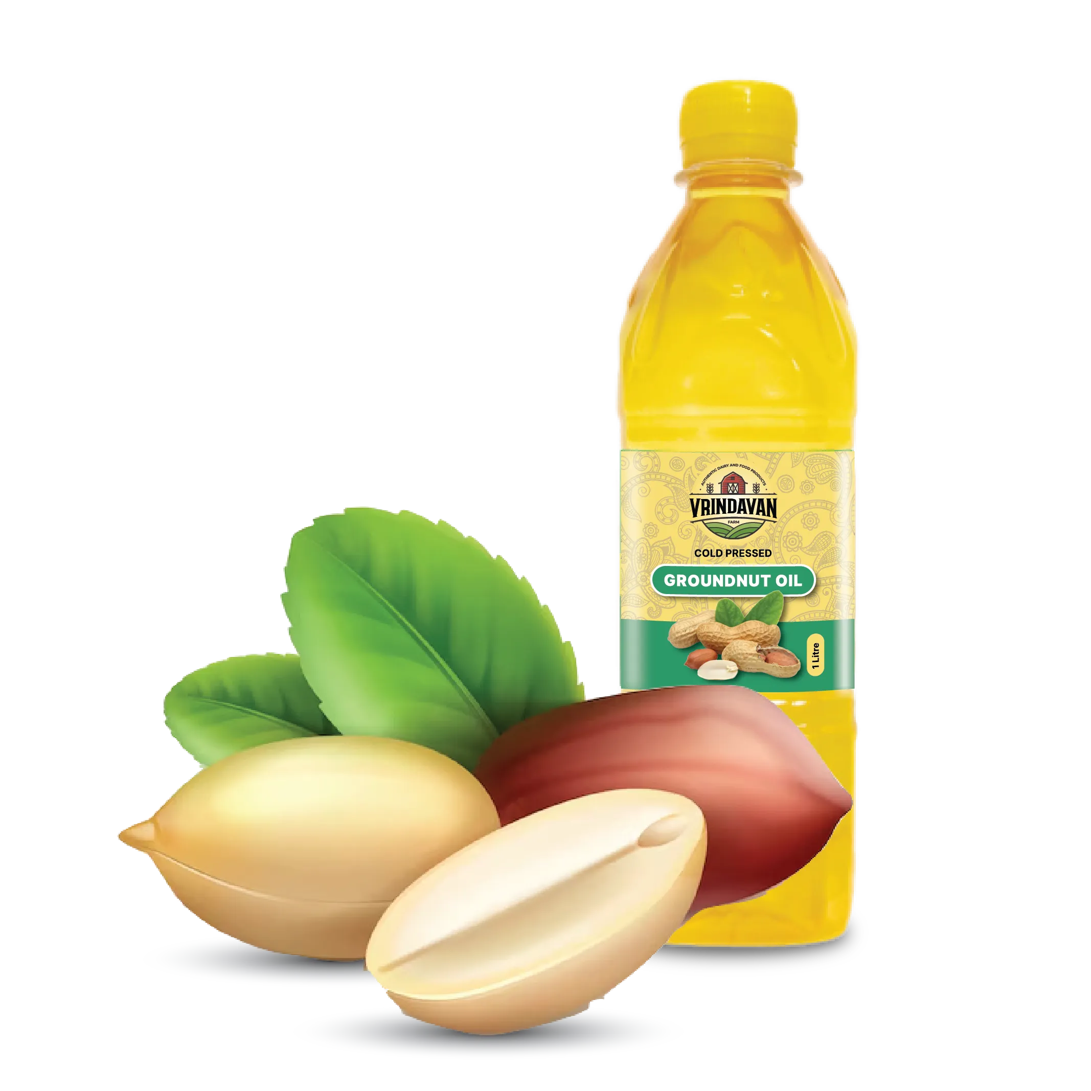 Cold Pressed Groundnut Oil