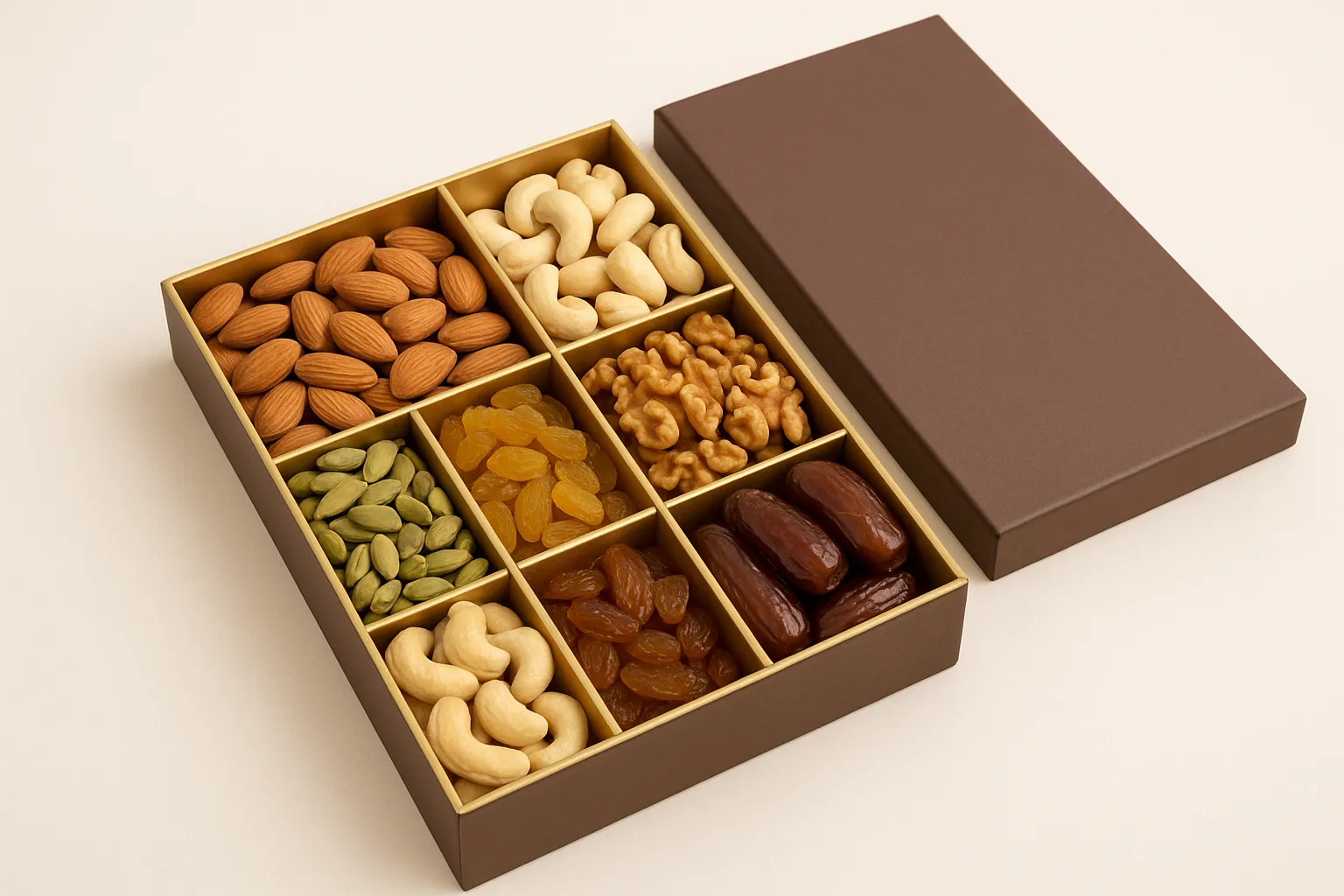 Premium Dry Fruit Hamper - Almonds, Cashews, and more