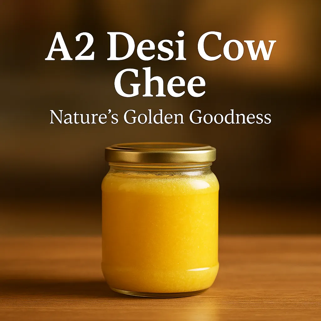 A2 Desi Cow Ghee: Nature’s Golden Goodness