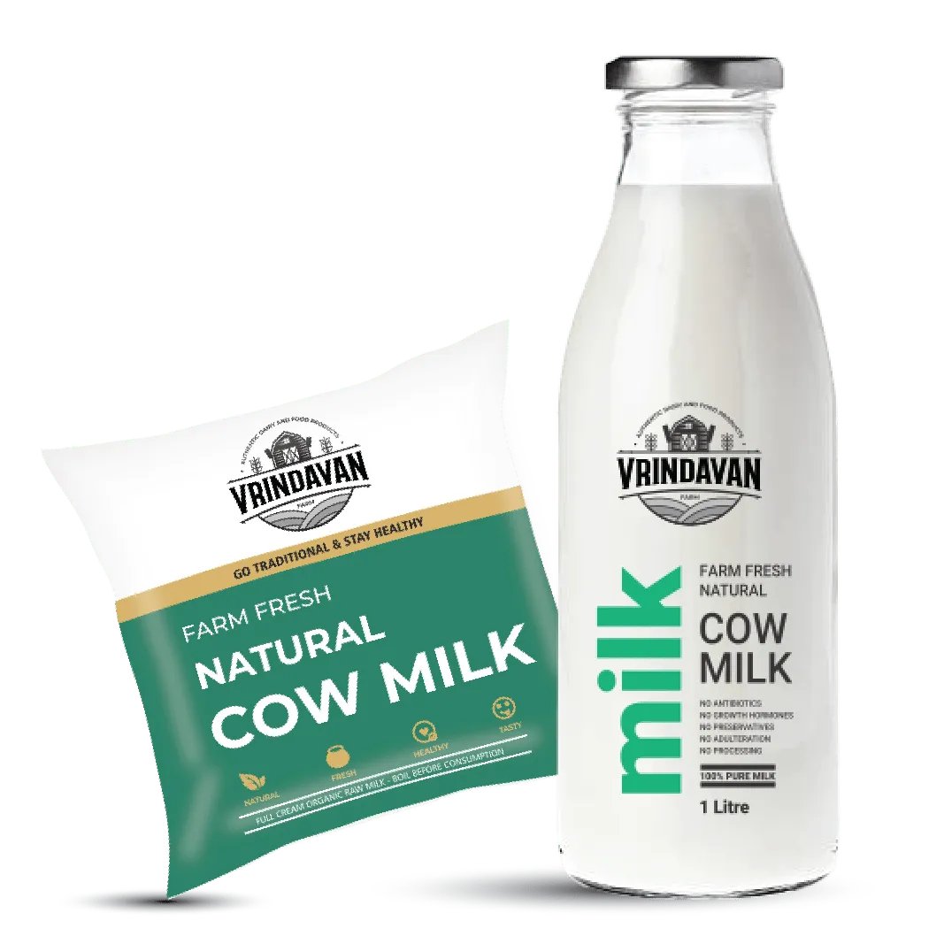 Farm Fresh Cow Milk