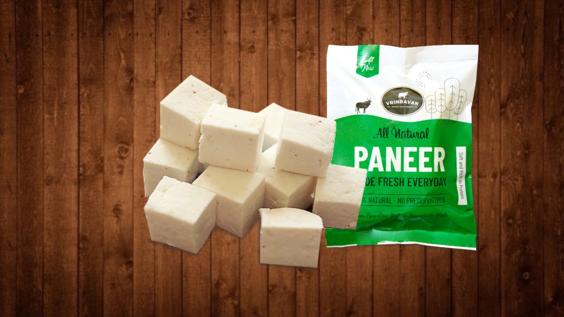 Paneer cubes